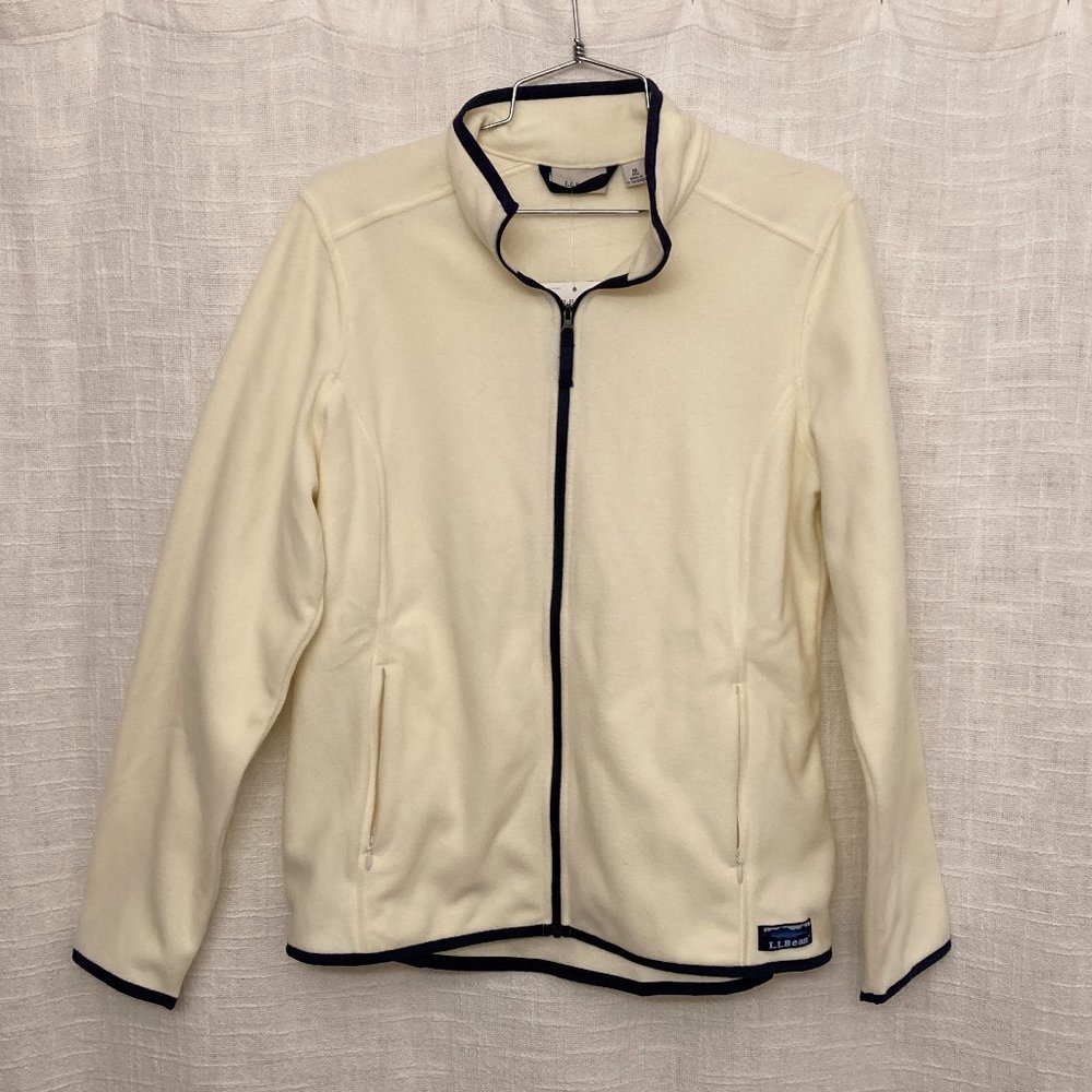 NWT L.L. Bean Women's Soft Brushed Fitness Fleece Jacket